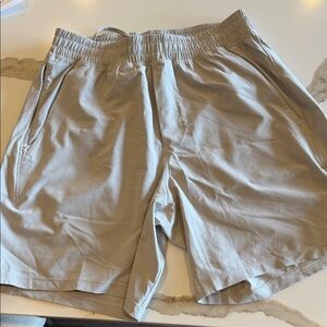 lululemon athletica Light Gray Athletic Shorts